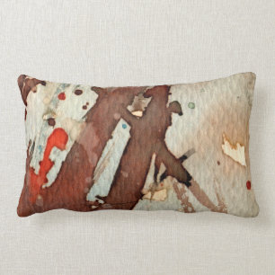 background watercolor 5 lumbar cushion