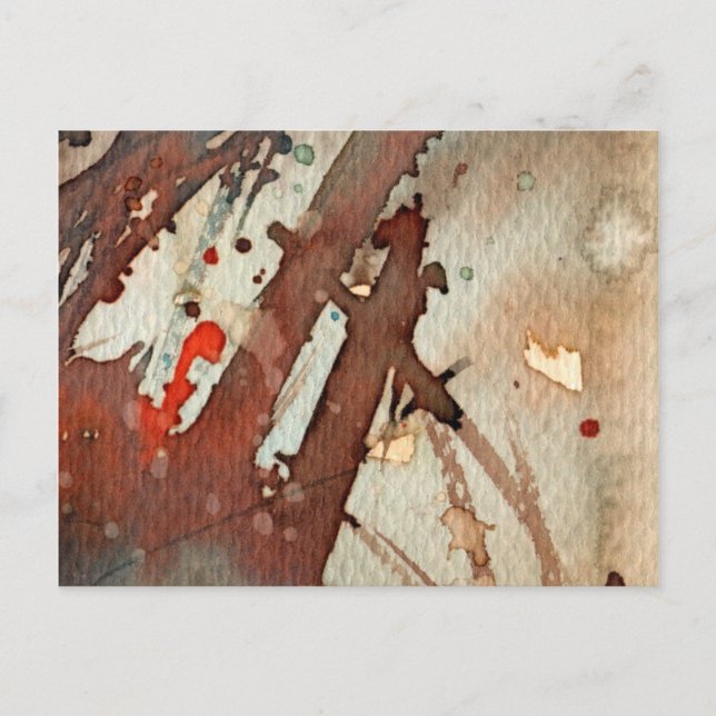 background watercolor 5 postcard (Front)