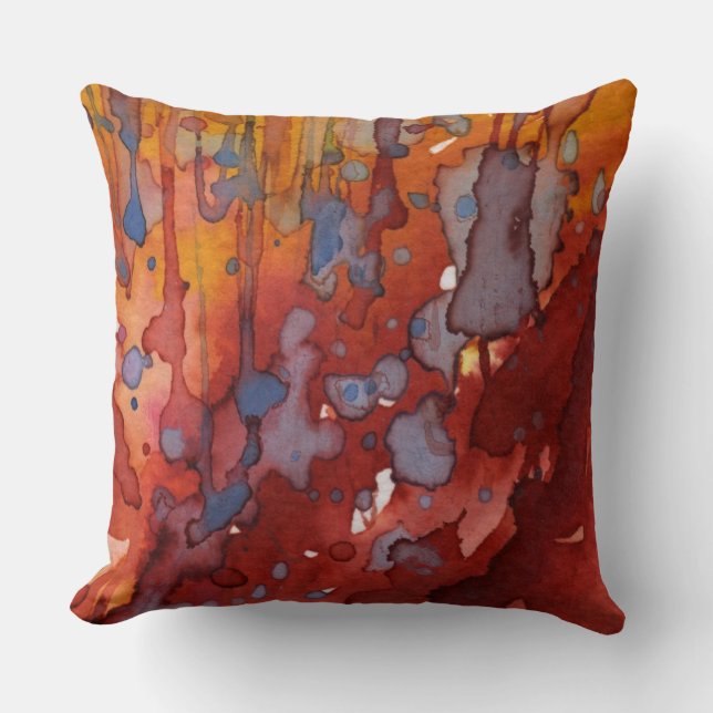 background watercolor 7 cushion (Front)