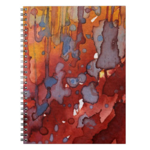 background watercolor 7 notebook