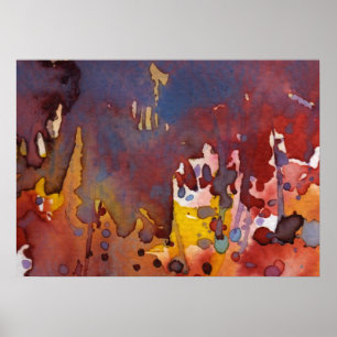 background watercolor 8 poster