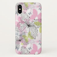 Background with butterfly