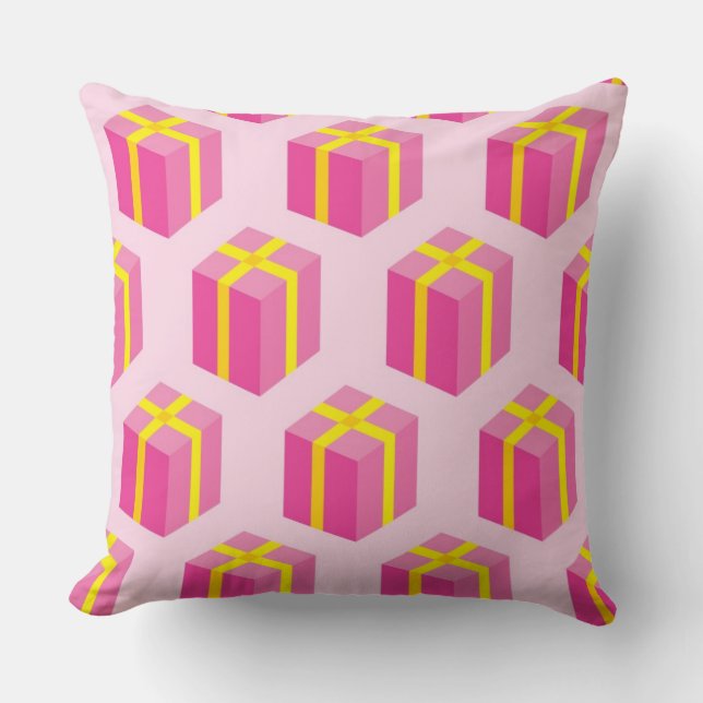 Background with gifts cushion (Front)