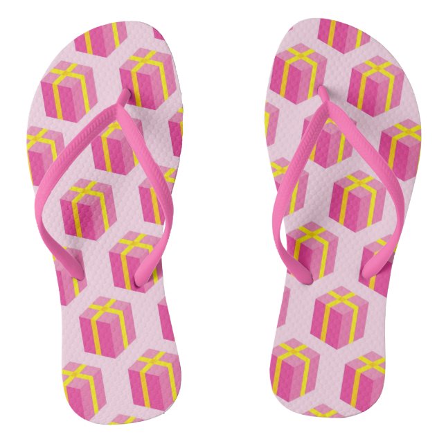 Background with gifts thongs (Footbed)