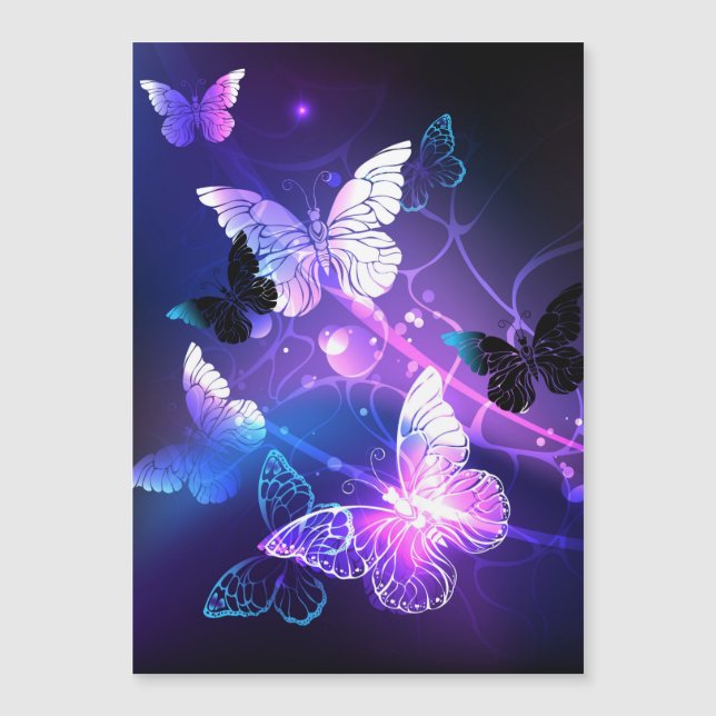 Background with Night Butterflies (Front)
