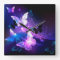 Background with Night Butterflies