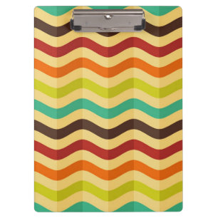 Background with stripes in retro 4 clipboard