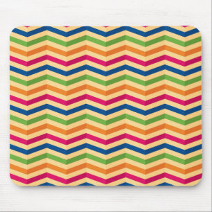 Background with stripes in retro mouse pad