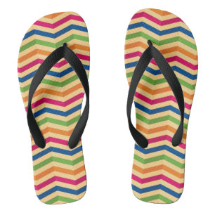 Background with stripes in retro thongs