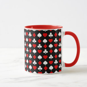 Background with suits mug