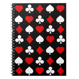 Background with suits notebook