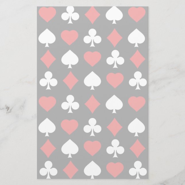 Background with suits stationery (Front)