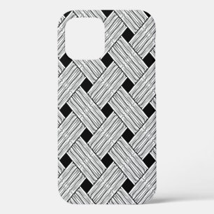 Background with vintage traditional seamless patte iPhone 12 case