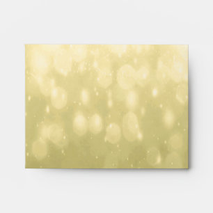 Background - Yellow Bokeh Glitter Lights Envelope