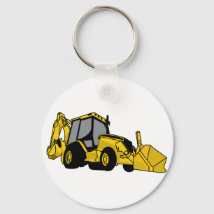 Backhoe Key Ring