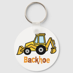 Backhoe Key Ring