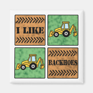 Backhoe Magnet