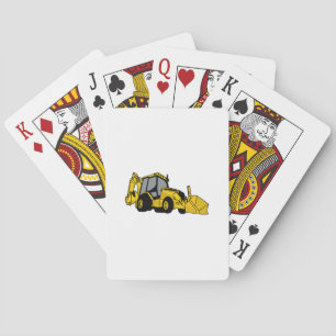 Backhoe Playing Cards
