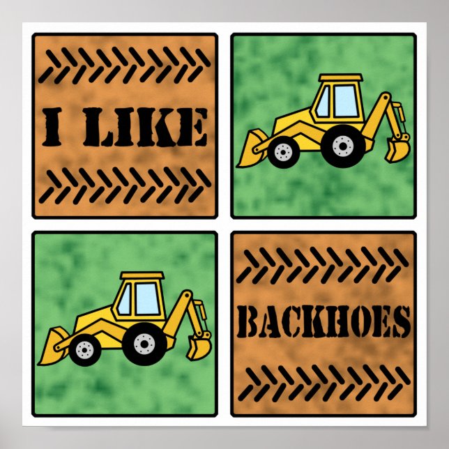 Backhoe Poster (Front)