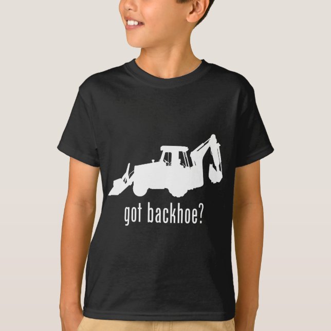 Backhoe T-Shirt (Front)