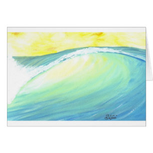 backlit wave