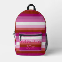 Backpack Bag - Lesbian Pride Year