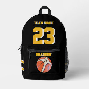 Backpack basketball sport Senior Night to schooll