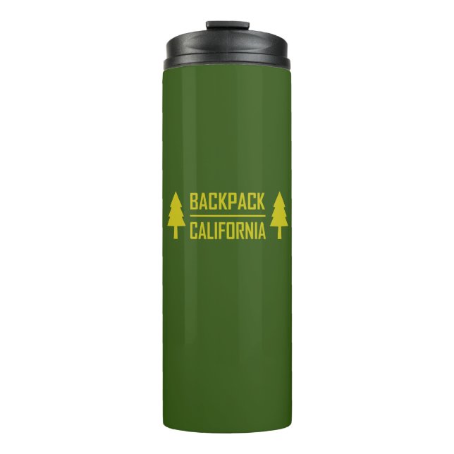 Backpack California Thermal Tumbler (Front)