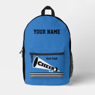 Backpack cheer team Cheerleader Personalised black