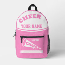  Backpack cheer team Cheerleader Personalised pink