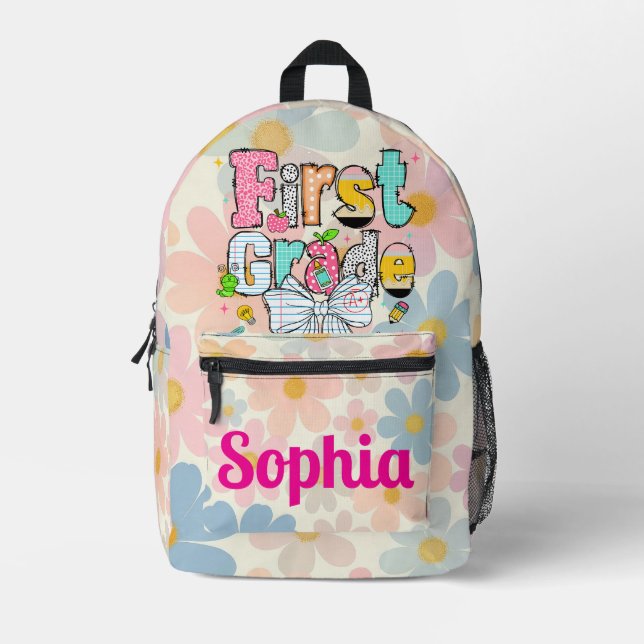 Backpack First Grade (Front)