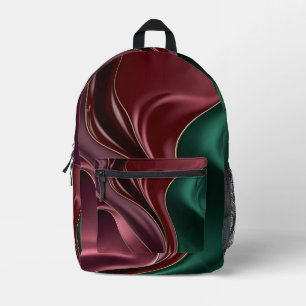 Backpack in stylish abstract graphic