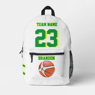 Backpack kids boys basketball sports Senior Night