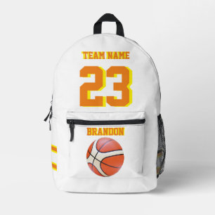 Backpack kids boys basketball sports Senior Night