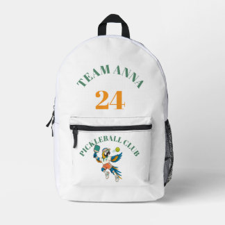 Backpack Kids Retro Pickleball Club - Personalised