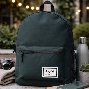Backpack Personalised Campus Style Name Bag Gift