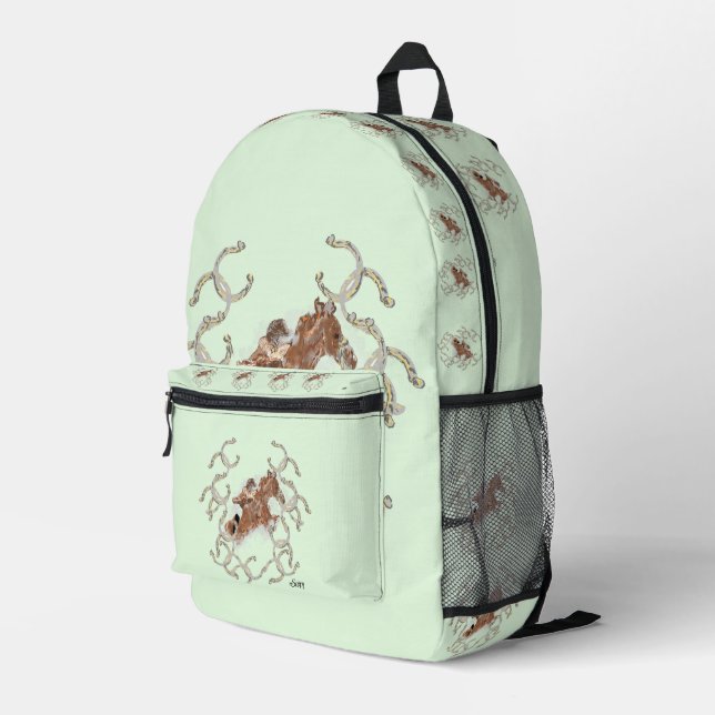 Backpack : Race is On (Back Corner Right)