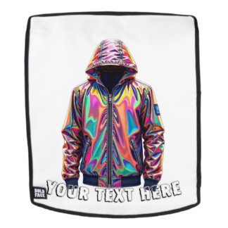 Backpack with custom text