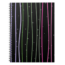 Backpack with wavy line stars