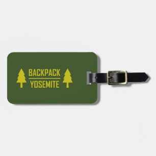 Backpack Yosemite Luggage Tag
