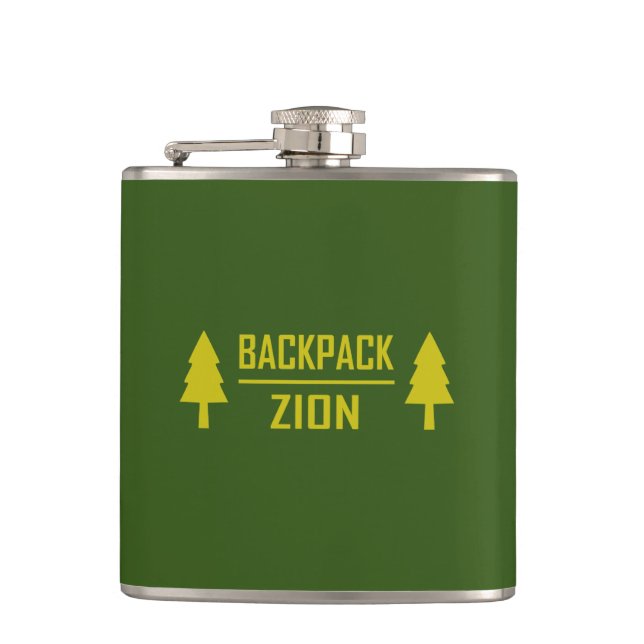 Backpack Zion Hip Flask (Front)