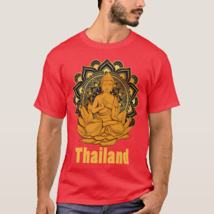 Backpacker Gift Asia Lover Buddha Thailand T-Shirt