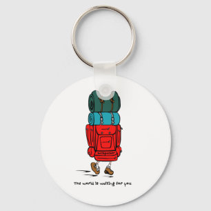 Backpacker Key Ring