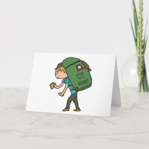 Backpacking Card