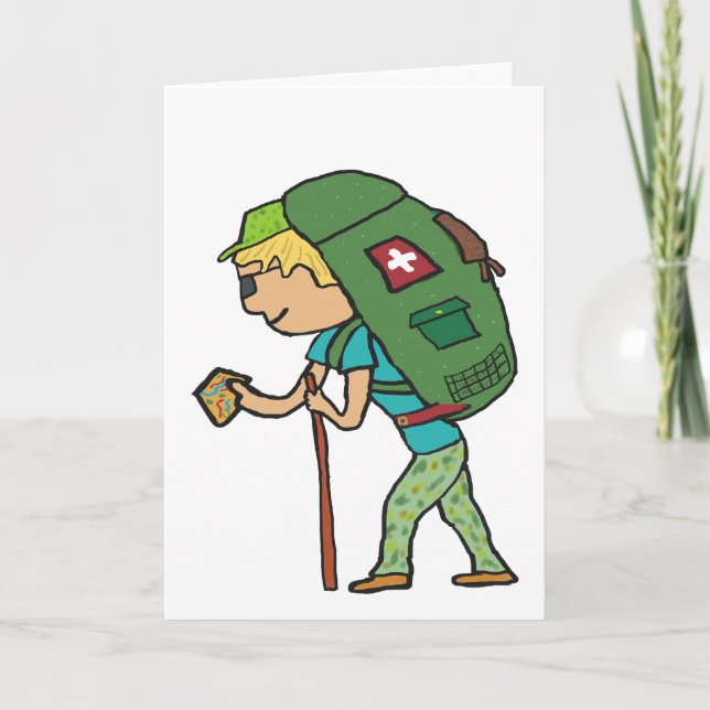 Backpacking Card (Front)