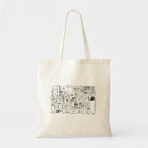 Backpacking Essentials Tote Bag