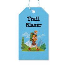 Backpacking Hiker Trail Blazer Customise Name