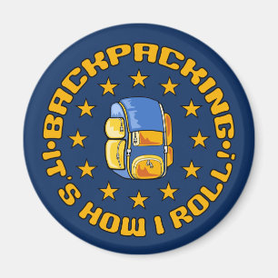 BACKPACKING magnet