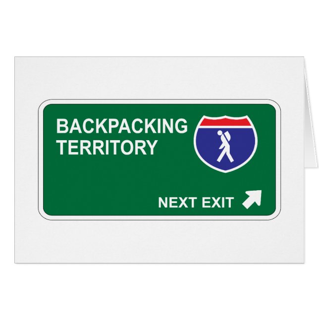 Backpacking Next Exit (Front Horizontal)