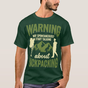 Backpacking Travel Vacation Trip Backpacker Gift T-Shirt